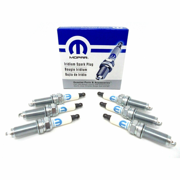 2011-2018 Jeep Dodge Chrysler 3.6L ENGINE PENTASTAR SPARK PLUGS CHAMPION MOPAR 2011-2018 Jeep Dodge Chrysler 3.6L ENGINE PENTASTAR SPARK PLUGS CHAMPION MOPAR