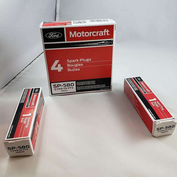 New OEM Motorcraft SP534/SP580 Iridium Spark Plug 6 Pack CYFS12YT3 F150 Ecoboost New OEM Motorcraft SP534/SP580 Iridium Spark Plug 6 Pack CYFS12YT3 F150 Ecoboost